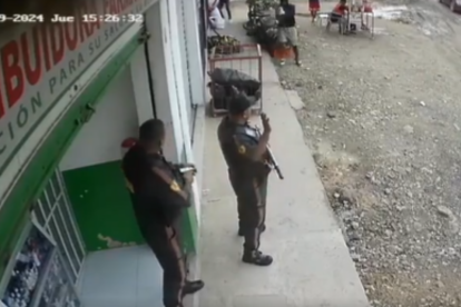 El intento de asalto ocurrió en una farmacia.