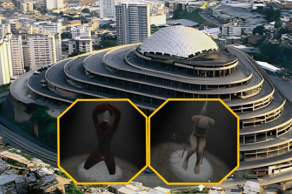 En el Helicoide hay espacios de tortura como el 'cucarachero' y el 'pulpo'.