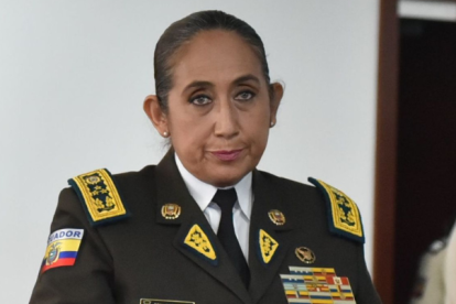 Tannya Varela se desempeñó como comandante general de la Policía Nacional en gran parte del gobierno de Guillermo Lasso.