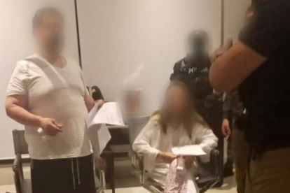 Pablo Muentes fue detenido durante el operativo de la Fiscalía junto a la Policía.