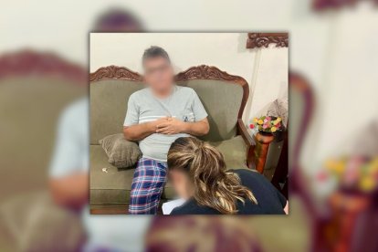 La Fiscalía mostró a las personas detenidas en sus redes sociales, con sus rostros editados.