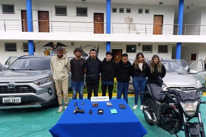 Los sospechosos solían robar en el oriente de la capital.