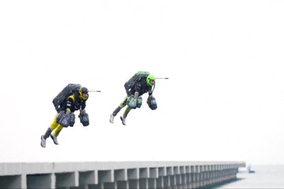 Los Iron Man de Dubái compitieron en una carrera. Una mujer fue la ganadora.