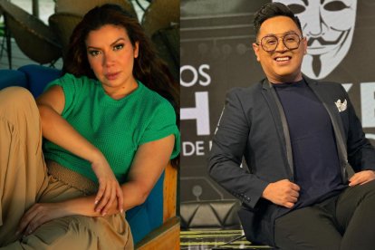 Samantha Grey y Leonardo 'Lazito' Quezada.