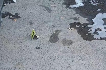 Personal de la Policía Nacional levantó indicios en el lugar