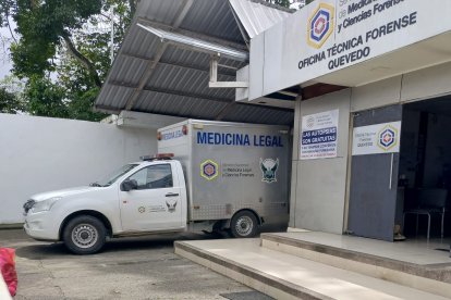 Los cuerpos fueron llevados a la morgue de Quevedo.