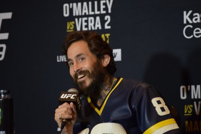 Chito Vera habló en rueda de prensa previo a la pelea por el título de la UFC en Miami.