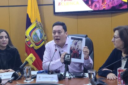 Cristian Zamora, alcalde de Cuenca, indicó que el 22 de febrero de 2024, fue notificado por la Fiscalía de la investigación.