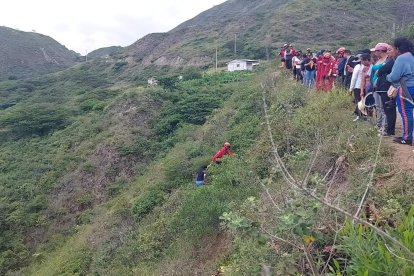 La angustia de la familia Antony Chimbo se terminó. Su cadáver fue hallado.