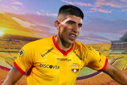 Braian Oyola nuevo jugador de Barcelona, viene a darle más fuerza a la ofensiva.