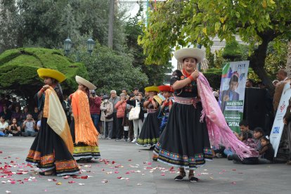 La ciudad de Ambato está de fiesta.