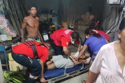 Una de las víctimas de los ataques registrados la noche del jueves 7 de marzo de 20024, en suelo riosense.