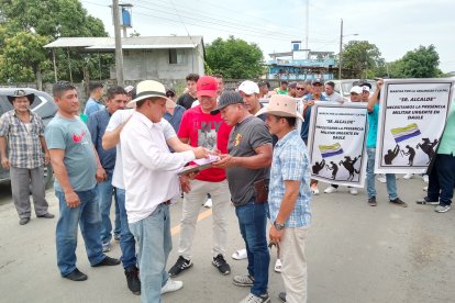 Arroceros y ganaderos de Daule, unidos.