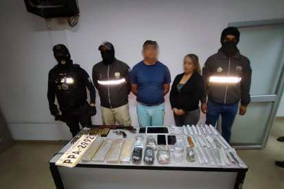 Los detenidos estarían vinculados a Los Choneros.