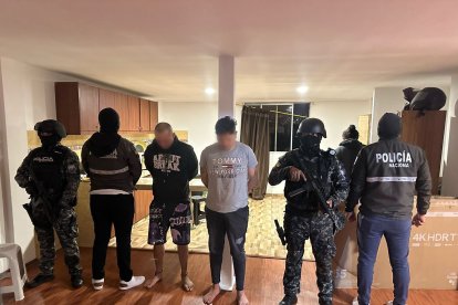 Los detenidos en su mayoría son hombres.