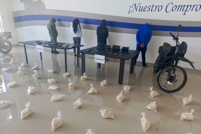 La banda cometió los robos en Tumbaco y también en Iñaquito.
