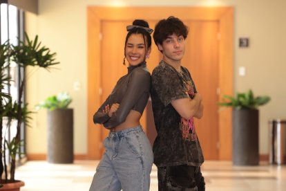 En las redes sociales se conocieron Yilda Banchón y Enzo Ferro.