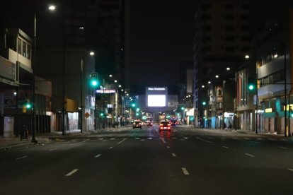 En Guayaquil rige el toque de queda anunciado por el presidente Noboa.