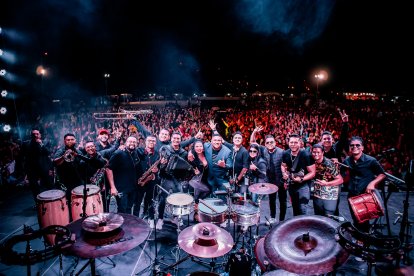 La diversidad cultural de sus integrantes es una de las fortalezas de la Internacional Koko’s Band.