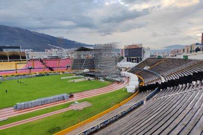 El Estadio Olímpico Atahualpa será remodelado en mayo del 2024.