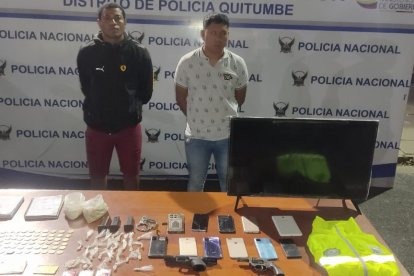 A los dos tipos les encontraron diversas evidencias.