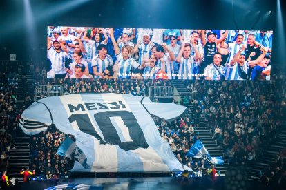 El espectáculo circense es un homenaje al astro argentino, Lionel Messi, y los valores positivos que él transmite.