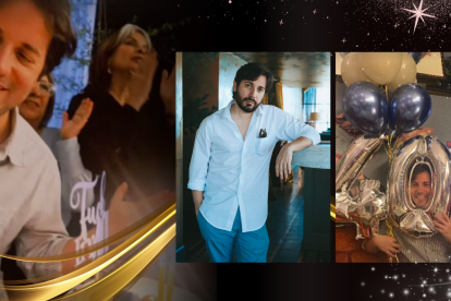 Víctor Aráuz celebró su cumpleaños número 40.