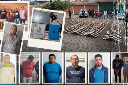 Durante los operativos fueron decomisadas más de tres toneladas de droga.