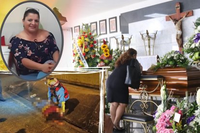 Hasta ayer, el cuerpo de la profesora Martha Rivera fue velado en una de las salas de la Junta de Beneficencia.