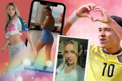 ¿Son novios? Gabriela Guzmán, la guapa colombiana creadora de contenido en redes sociales y Kendry Páez jugador de la Tri e Independiente.