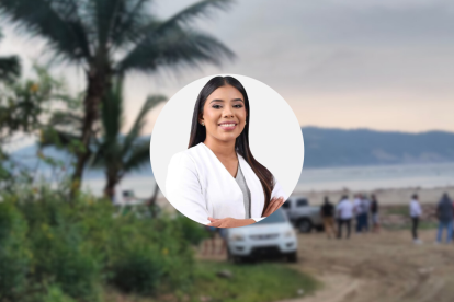 Brigitte García tenía 26 años cuando llegó a la Alcalía de San Vicente.