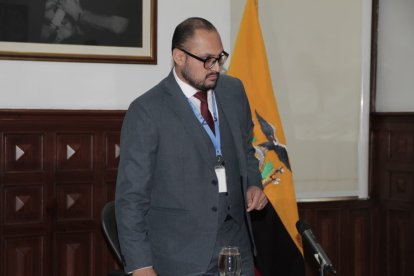 Rene Zuñiga secretario general de la vicepresidencia dio declaraciones sobre las investigaciones del caso Nene