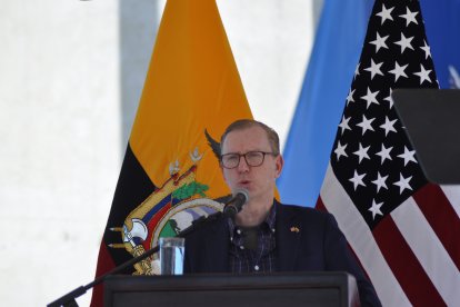 El embajador de los Estados Unidos de América en Ecuador, Michael J. Fitzpatrick, habló del asesinato de la alcaldesa de San Vicente.