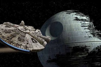 El Halcón Milenario y la Estrella de la Muerte  son algunos de los modelos.