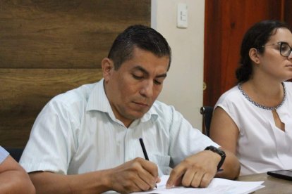 El político Fabricio Lara.