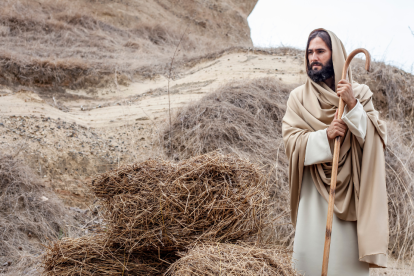 Jesús de Nazaret, figura central del cristianismo y una de las más influyentes de la historia.