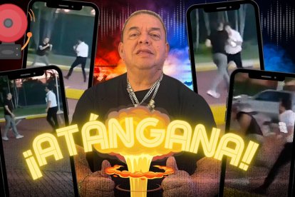 Hugo Savinovich, el famoso narrador de lucha, es quien le da vida al vídeo de la pelea de Antonio Álvarez y Jorge Guschmer.