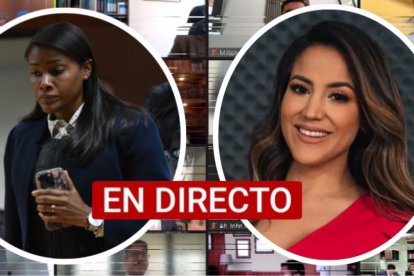 La relacionista pública Mayra Salazar y otros implicados en el caso Metástasis entregan su declaración.