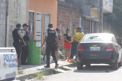 Moradores del sector se mostraron asustados por el violento hecho