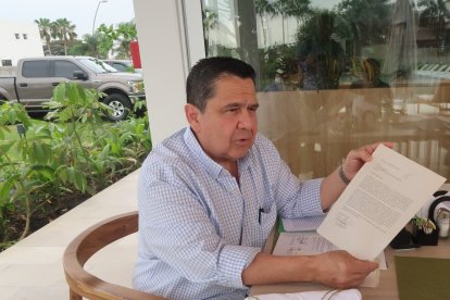 Pablo Muentes fue nombrado duramente por Salazar.