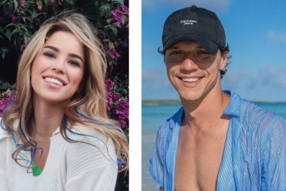 Joshi Lucero y Arturo León se ríen de quien dicen que su relación se terminó.