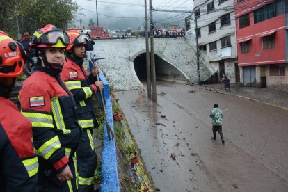 Los reportes del aluvión empezaron aproximadamente a las 13:00 del martes 2 de abril de 2024.