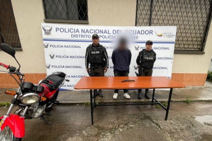 El menor de edad sería parte de una banda delictiva.