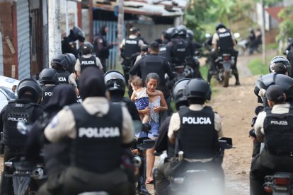 Fuerte operativo de control en el sector de Balerio Estacio