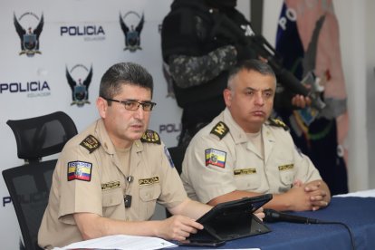 El general Freddy Sarzosa dio detalles de los operativos desarrollados en el país.