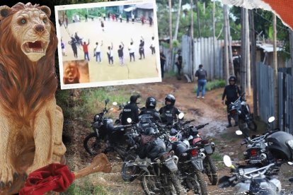 Este es el camino que conduce al lugar donde integrantes de Los Fatales se reúnen y planean su siguiente golpe delictivo.