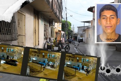 Kevin Macías fue asesinado la noche del jueves en este callejón de la ciudad.