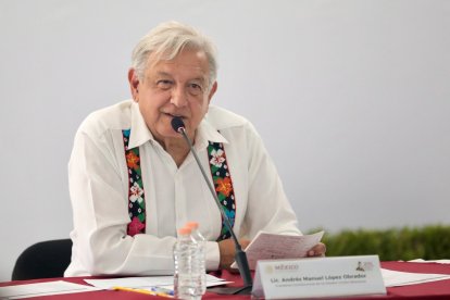 Andrés Manuel López Obrador, presidente de México.