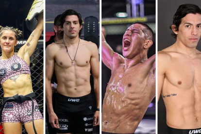 Los ecuatorianos fueron elegidos entre 42 peleadores de Latinoamérica.