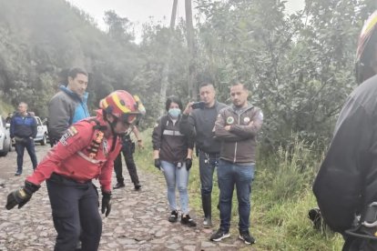 El cadáver de la víctima fue encontrado a unos 25 metros de profundidad  de una quebrada.